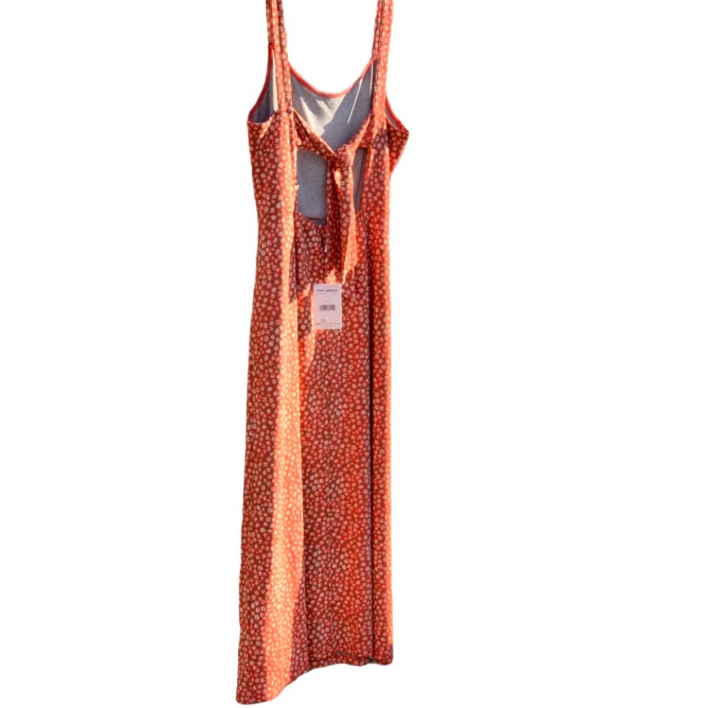 LAST Free People Tie Back Lorelai Daisy Midi NWT - Picture 8 of 12